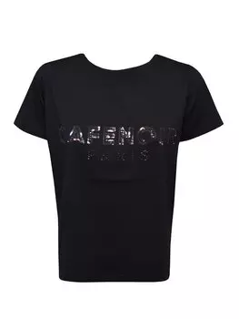 Футболка стандартного кроя Cafnoir, черный