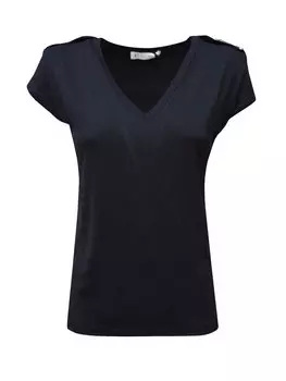 Футболка стандартного кроя Cafnoir, черный