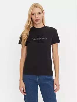 Футболка стандартного кроя Calvin Klein Jeans, черный