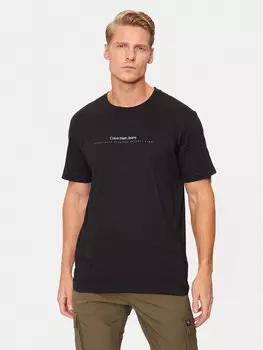 Футболка стандартного кроя Calvin Klein Jeans, черный