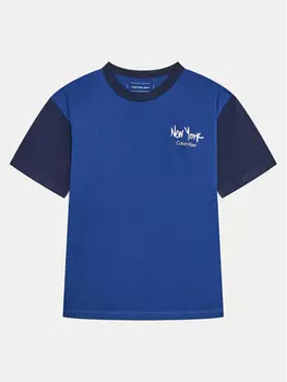 Футболка стандартного кроя Calvin Klein Jeans, синий