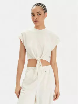 Футболка стандартного кроя Champion, бежевый