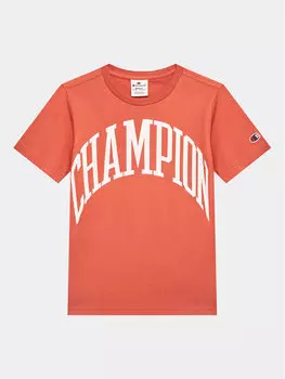 Футболка стандартного кроя Champion, коричневый