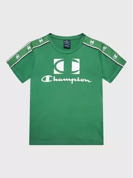 Футболка стандартного кроя Champion, зеленый