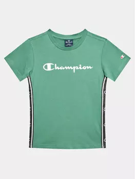 Футболка стандартного кроя Champion, зеленый