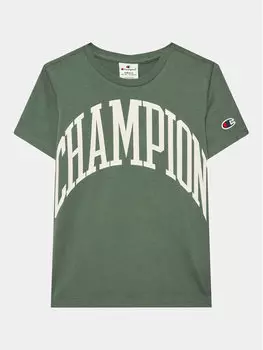 Футболка стандартного кроя Champion, зеленый