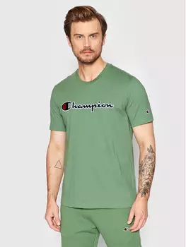 Футболка стандартного кроя Champion, зеленый