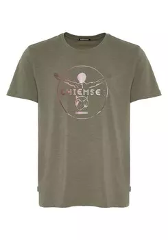 Футболка стандартного кроя Chiemsee, хаки