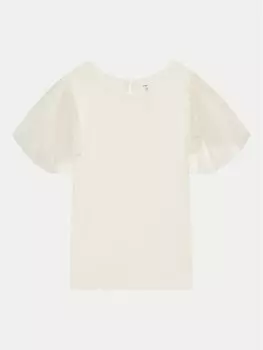 Футболка стандартного кроя Coccodrillo, экрю