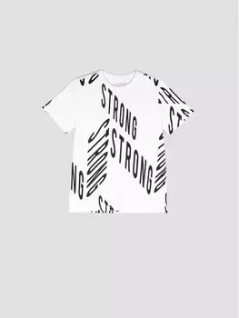 Футболка стандартного кроя Coccodrillo, белый