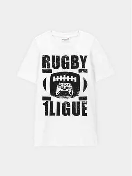 Футболка стандартного кроя Coccodrillo, белый