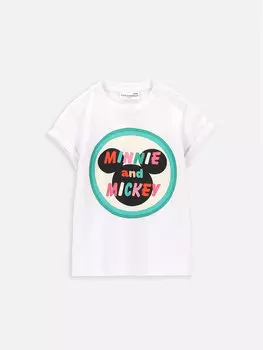 Футболка стандартного кроя Coccodrillo, белый