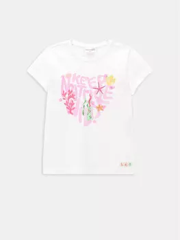 Футболка стандартного кроя Coccodrillo, белый