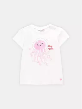 Футболка стандартного кроя Coccodrillo, белый