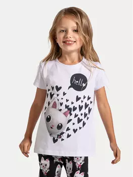 Футболка стандартного кроя Coccodrillo, белый