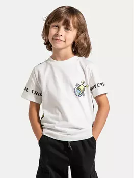 Футболка стандартного кроя Coccodrillo, белый