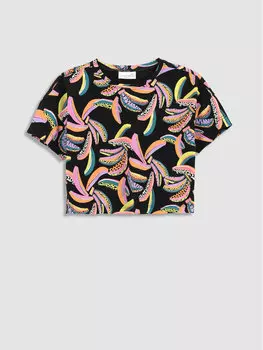 Футболка стандартного кроя Coccodrillo, черный