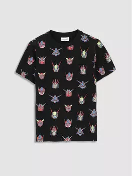 Футболка стандартного кроя Coccodrillo, черный