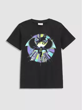 Футболка стандартного кроя Coccodrillo, черный