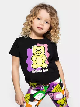 Футболка стандартного кроя Coccodrillo, черный