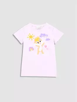 Футболка стандартного кроя Coccodrillo, фиолетовый