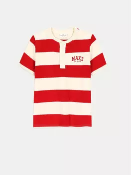 Футболка стандартного кроя Coccodrillo, красный