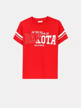 Футболка стандартного кроя Coccodrillo, красный