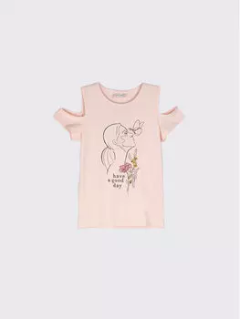 Футболка стандартного кроя Coccodrillo, розовый