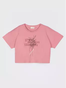 Футболка стандартного кроя Coccodrillo, розовый