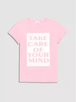 Футболка стандартного кроя Coccodrillo, розовый