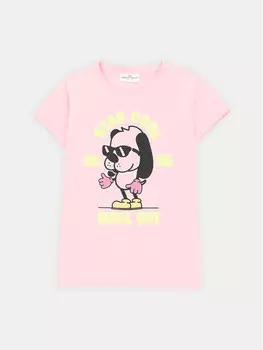 Футболка стандартного кроя Coccodrillo, розовый