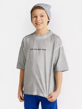 Футболка стандартного кроя Coccodrillo, серый