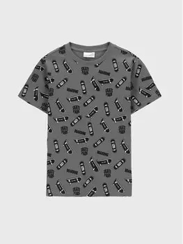 Футболка стандартного кроя Coccodrillo, серый