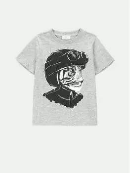 Футболка стандартного кроя Coccodrillo, серый