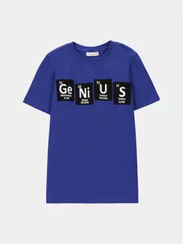 Футболка стандартного кроя Coccodrillo, синий