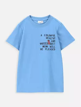 Футболка стандартного кроя Coccodrillo, синий