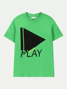 Футболка стандартного кроя Coccodrillo, зеленый