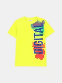 Футболка стандартного кроя Coccodrillo, зеленый