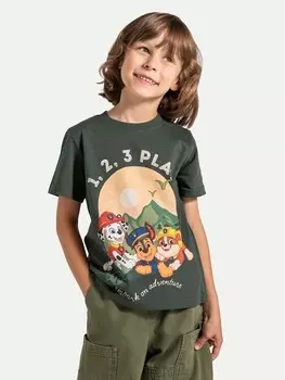 Футболка стандартного кроя Coccodrillo, зеленый