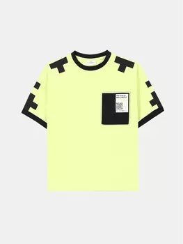 Футболка стандартного кроя Coccodrillo, зеленый