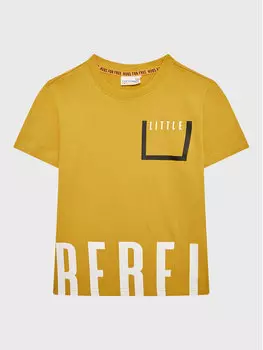 Футболка стандартного кроя Coccodrillo, желтый