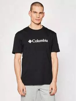 Футболка стандартного кроя Columbia, черный