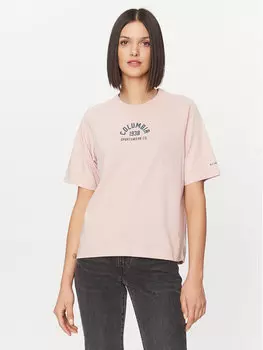 Футболка стандартного кроя Columbia, красный