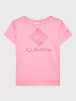Футболка стандартного кроя Columbia, розовый