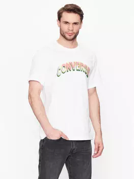 Футболка стандартного кроя Converse, белый