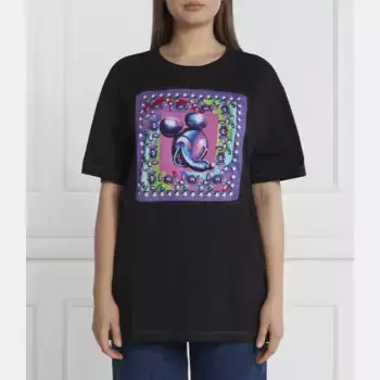 Футболка стандартного кроя Desigual, черный