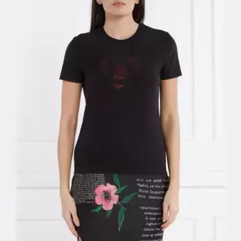 Футболка стандартного кроя Desigual, черный