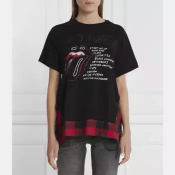 Футболка стандартного кроя Desigual, черный