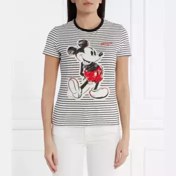 Футболка стандартного кроя Desigual x mickey mouse Desigual, белый