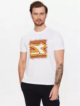 Футболка стандартного кроя Diadora, белый